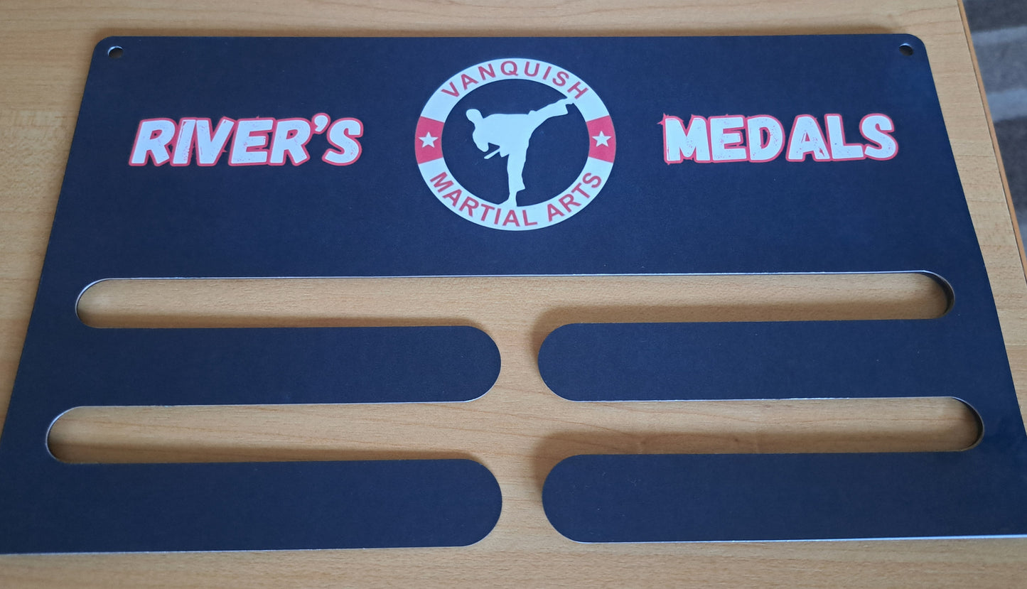 Double medal holder