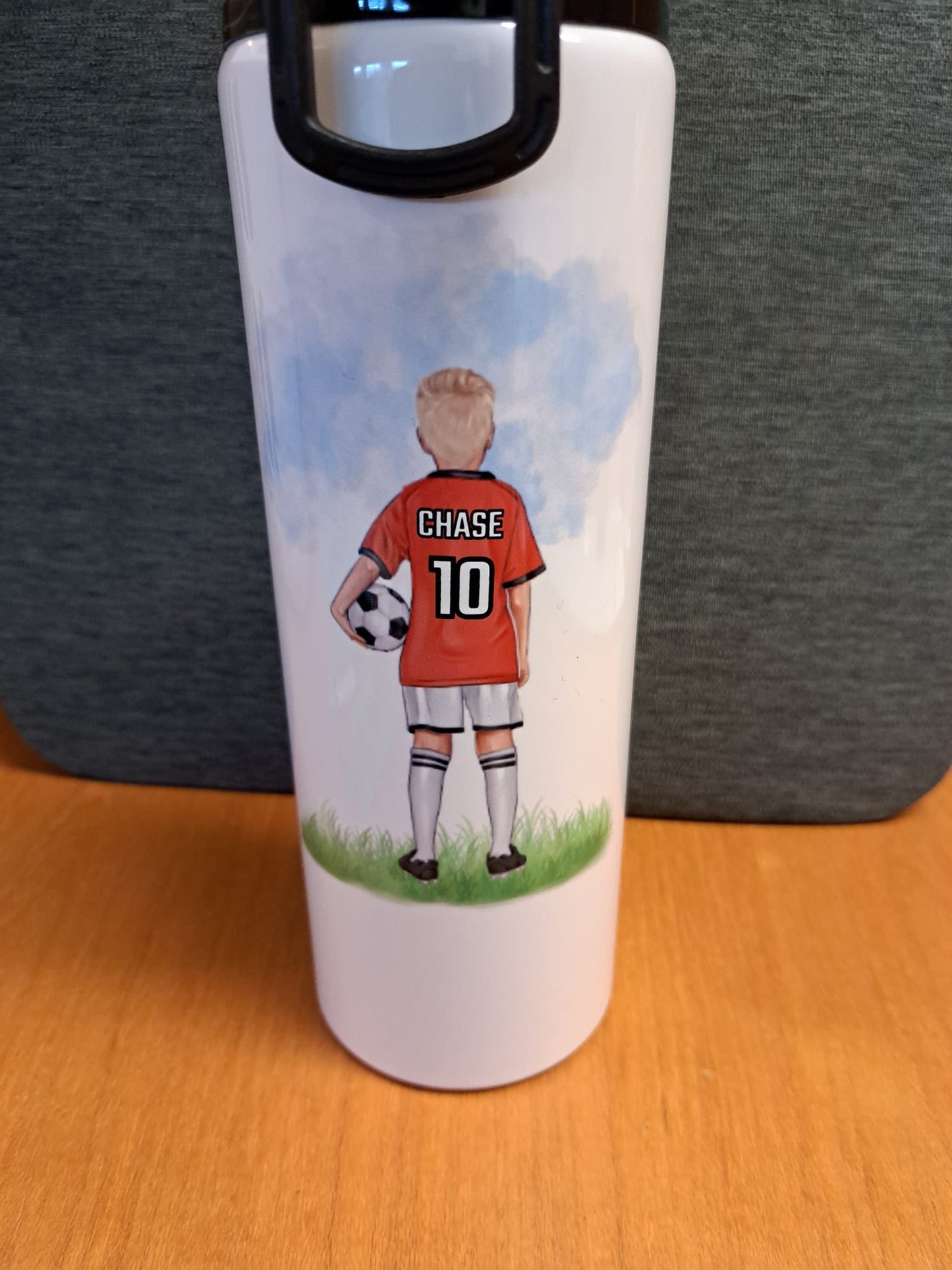 850ml personalised water bottle