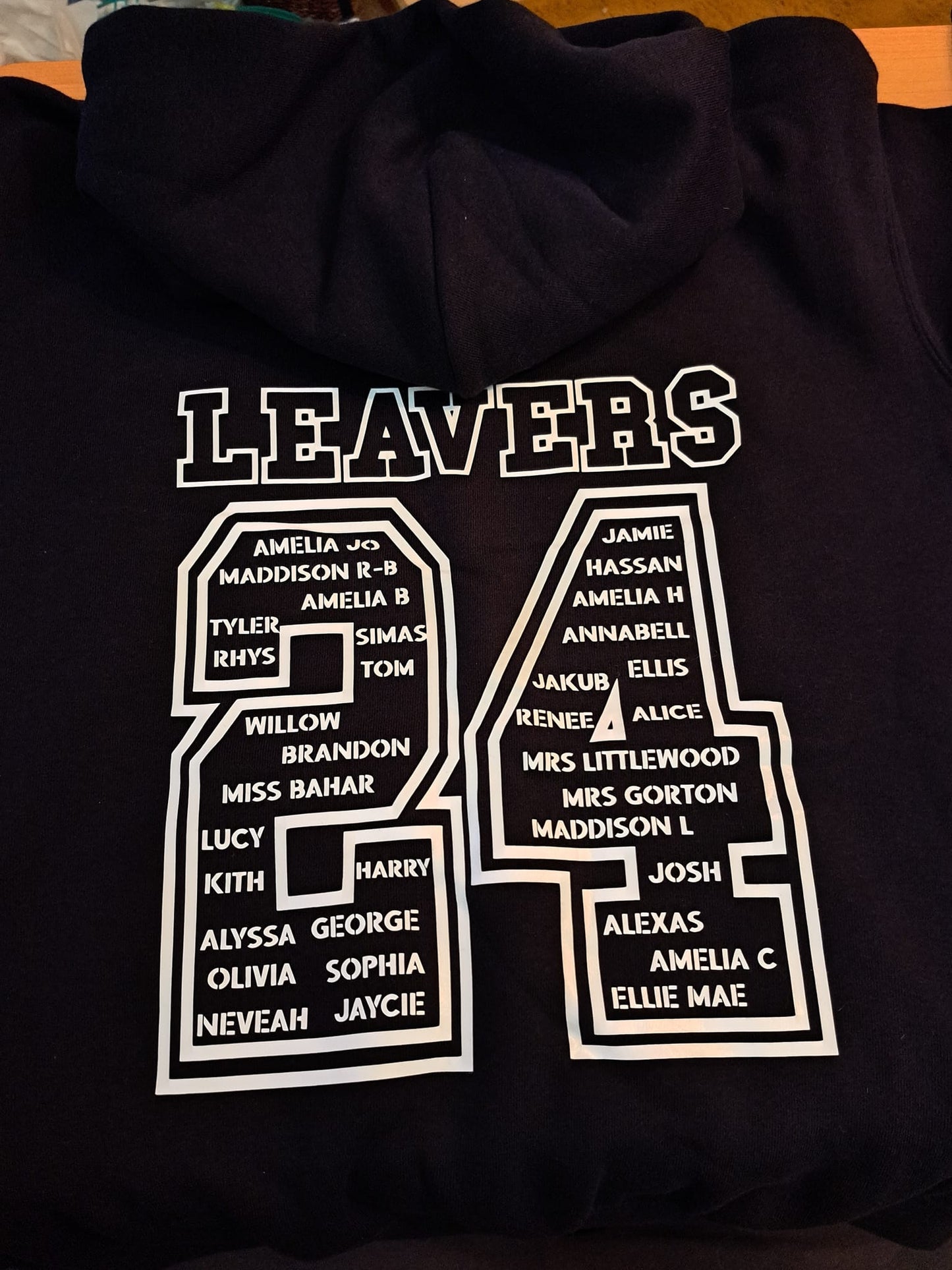 Personalised hoody - adult