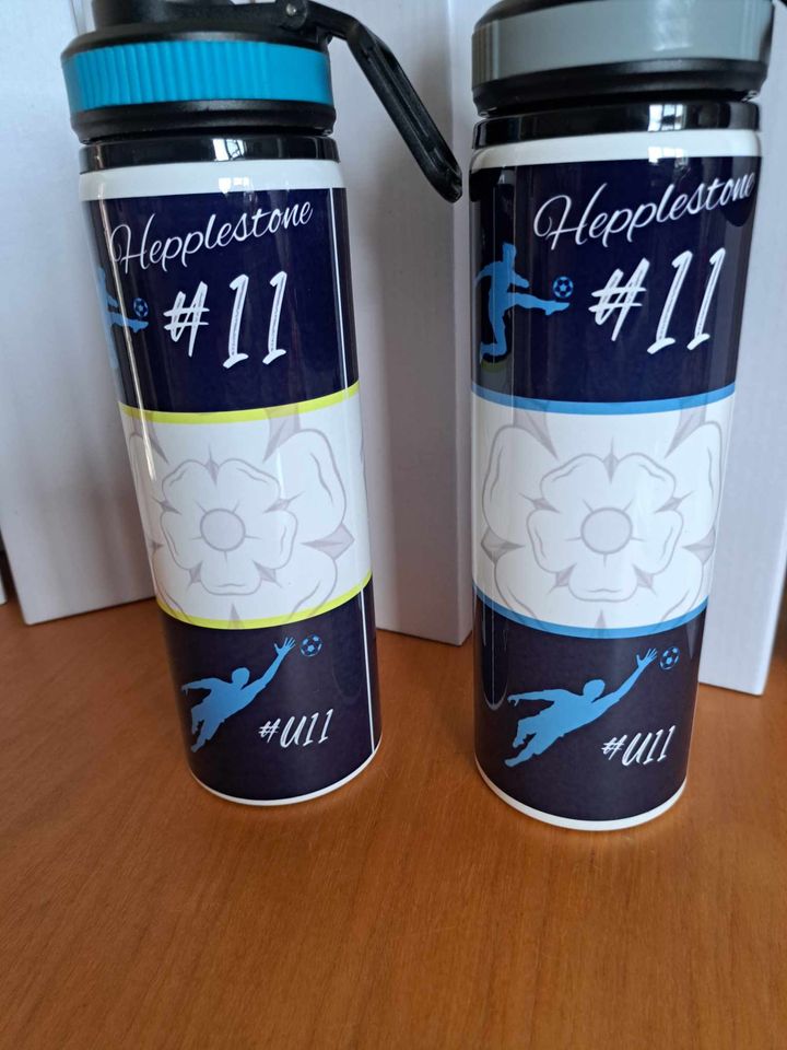 850ml personalised water bottle