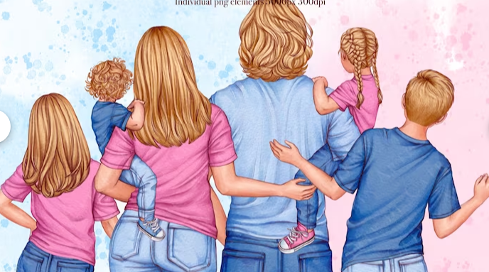 Personalised Family Picture