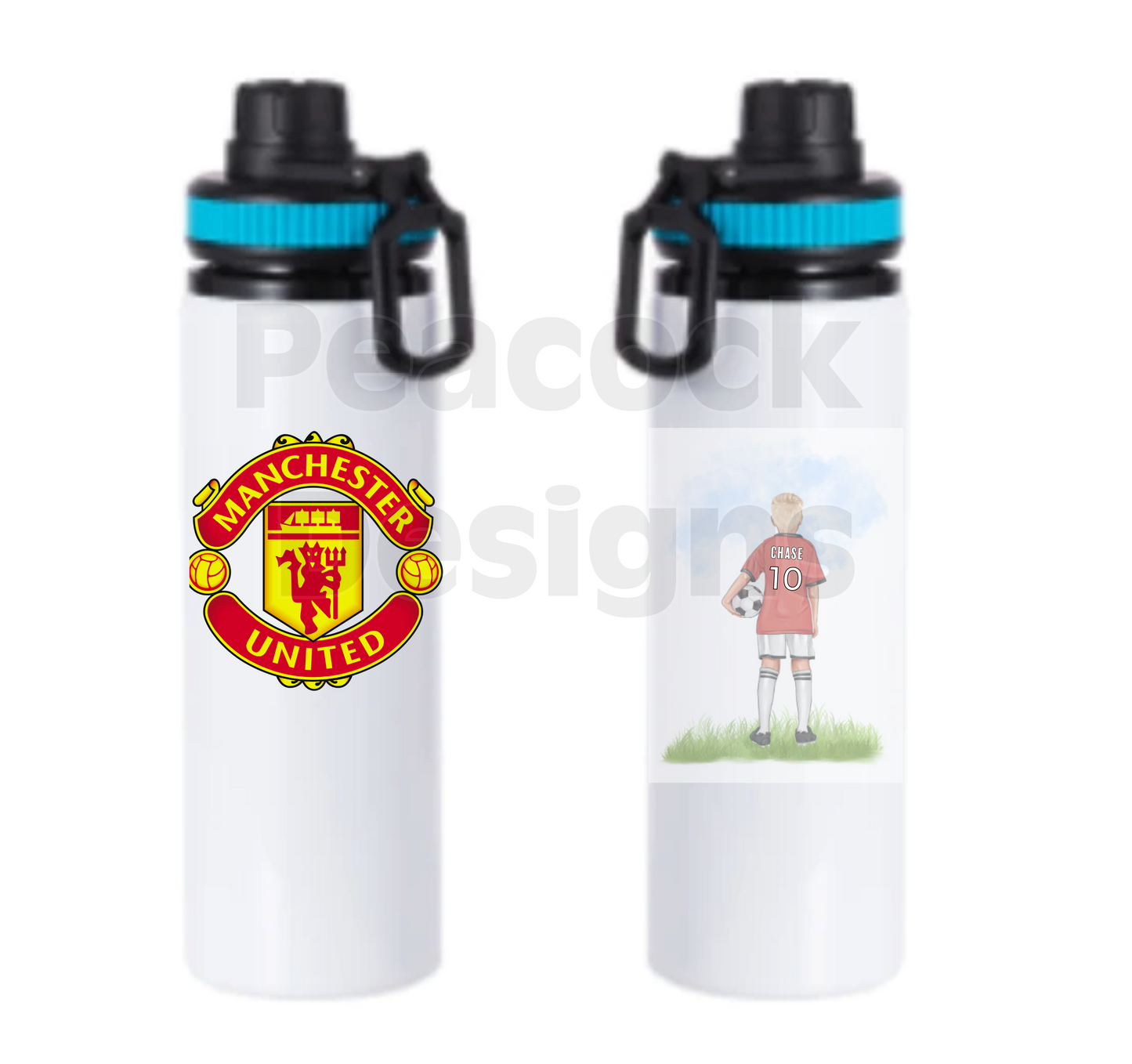 850ml personalised water bottle