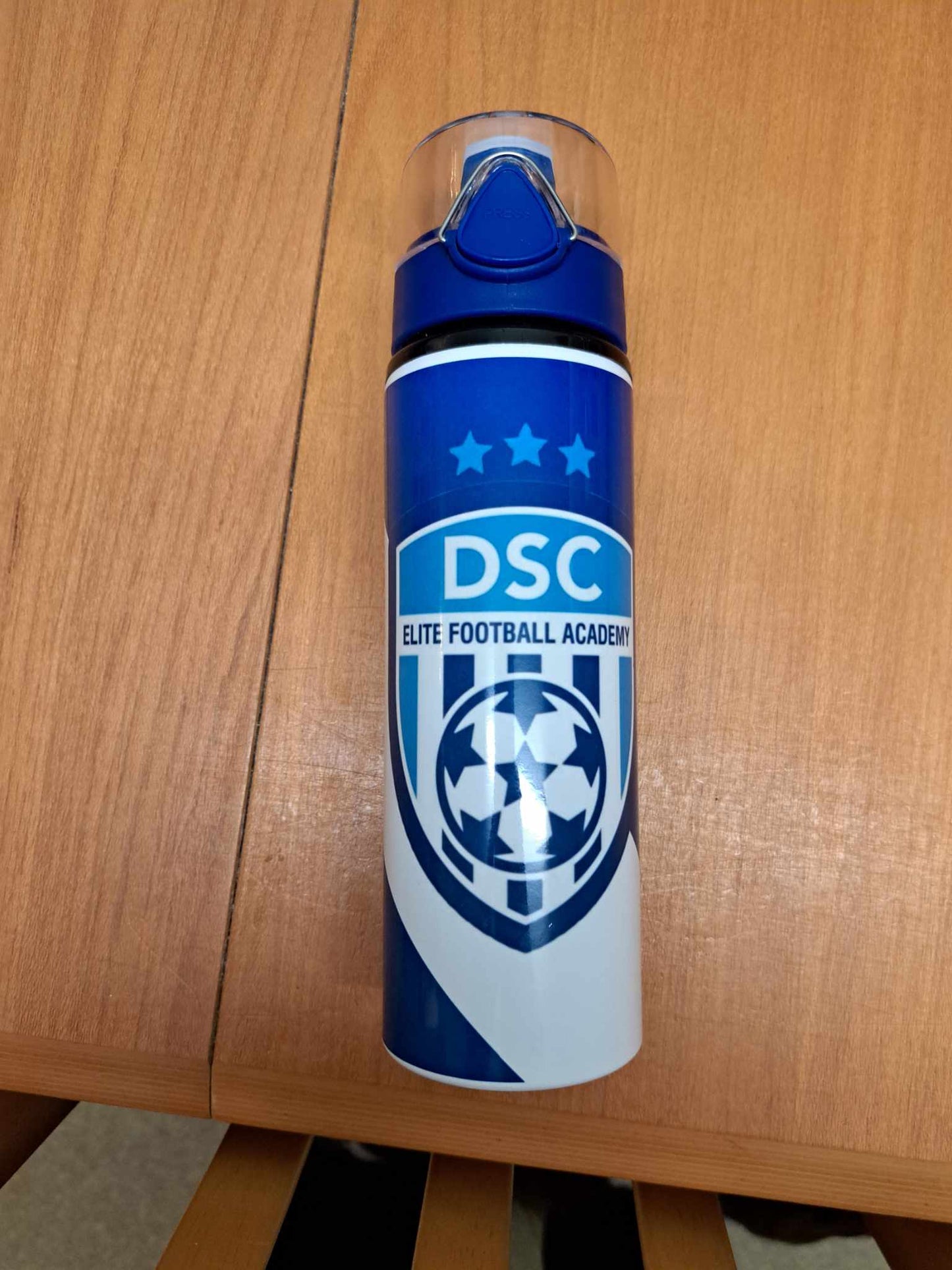 750ml personalised flip lid water bottle
