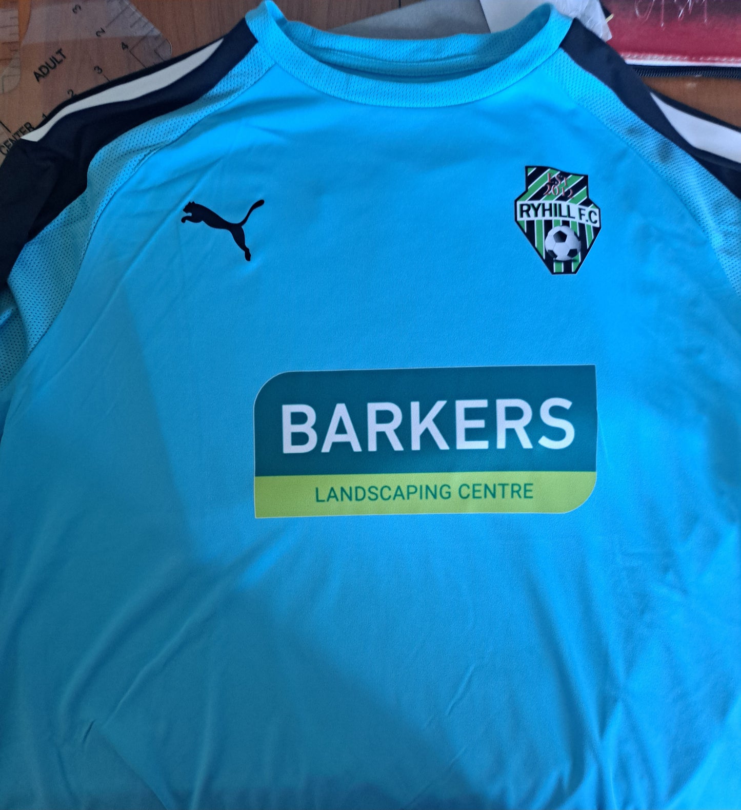 Badge, sponsor and number