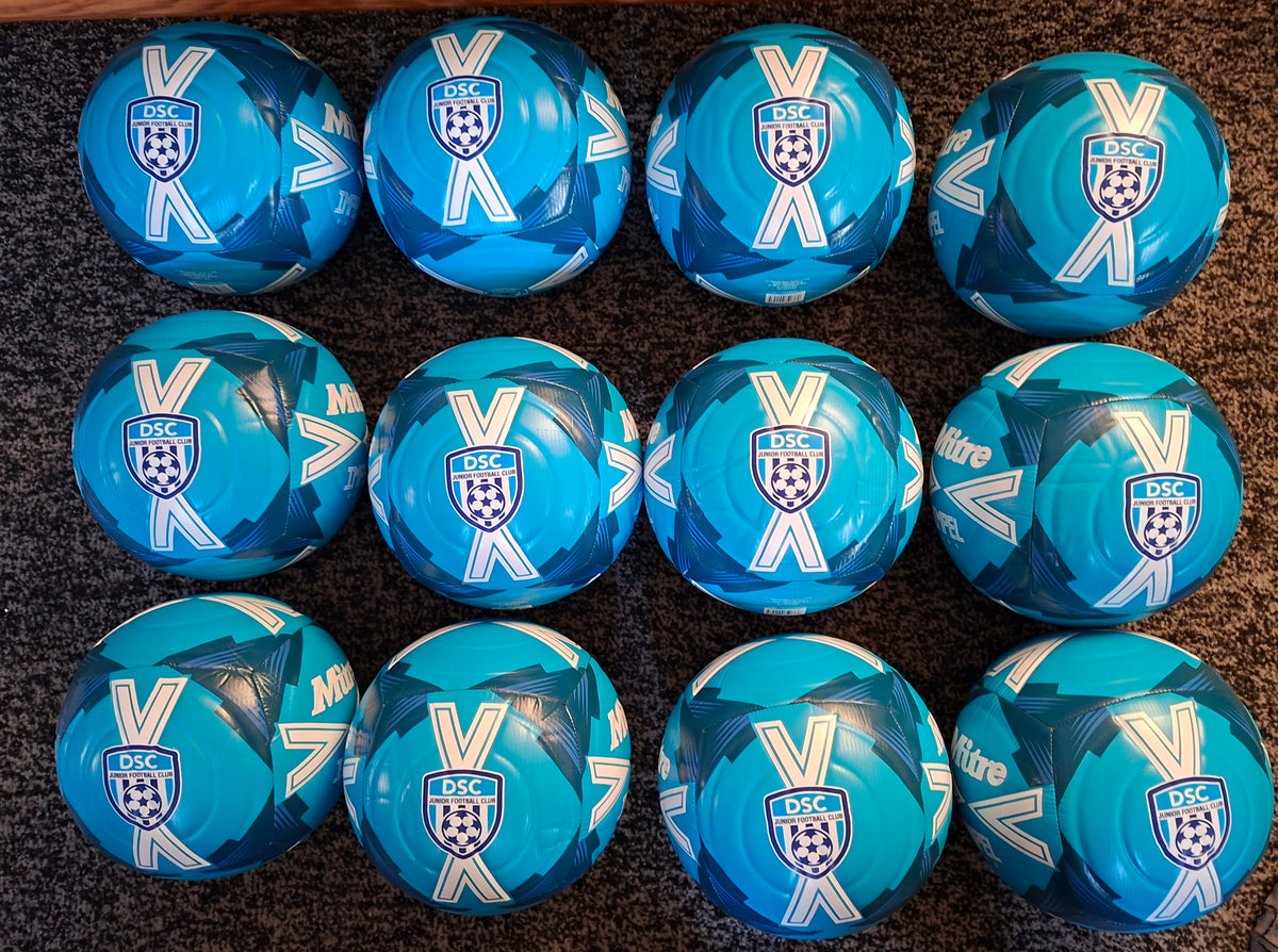 Personalised Mitre Footballs (with 2 images)