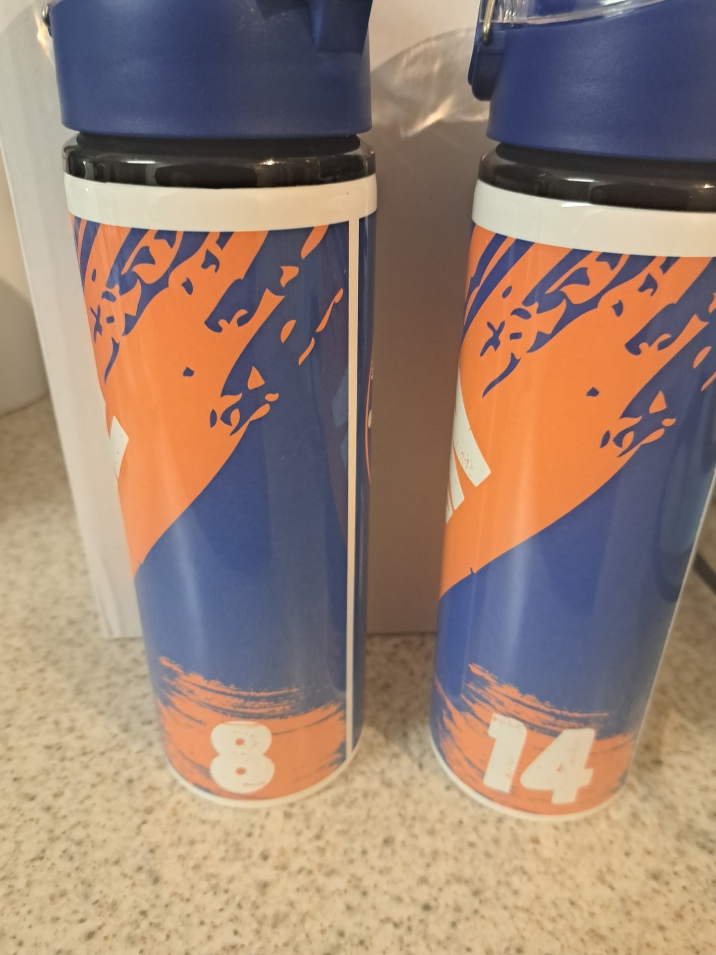 750ml personalised flip lid water bottle