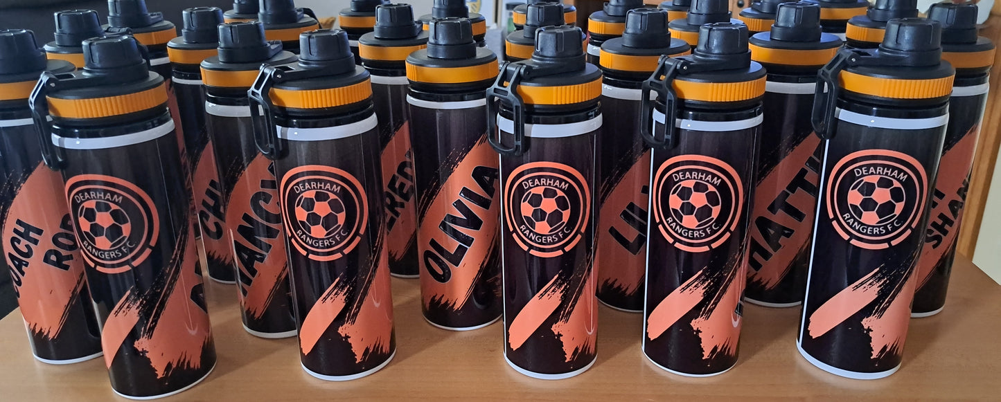 850ml personalised water bottle