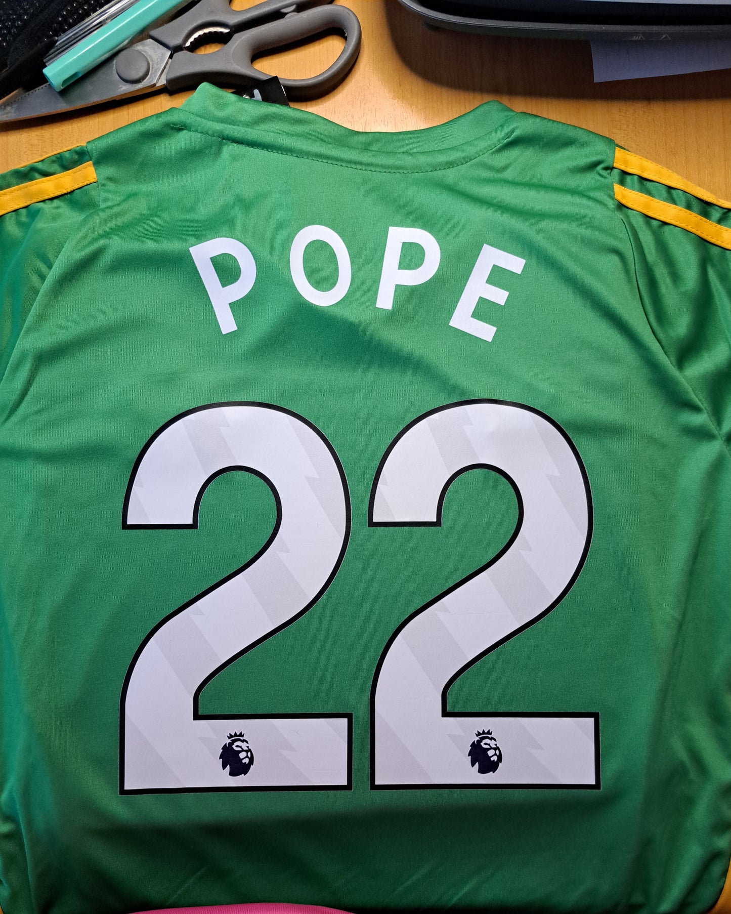 Name and Number printing