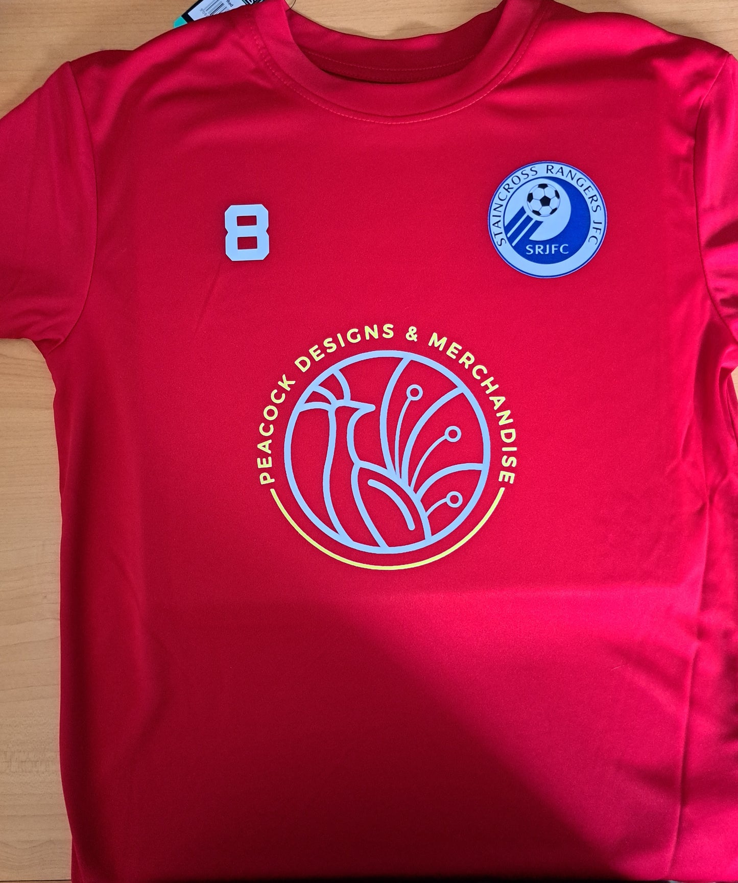 Badge, sponsor and number