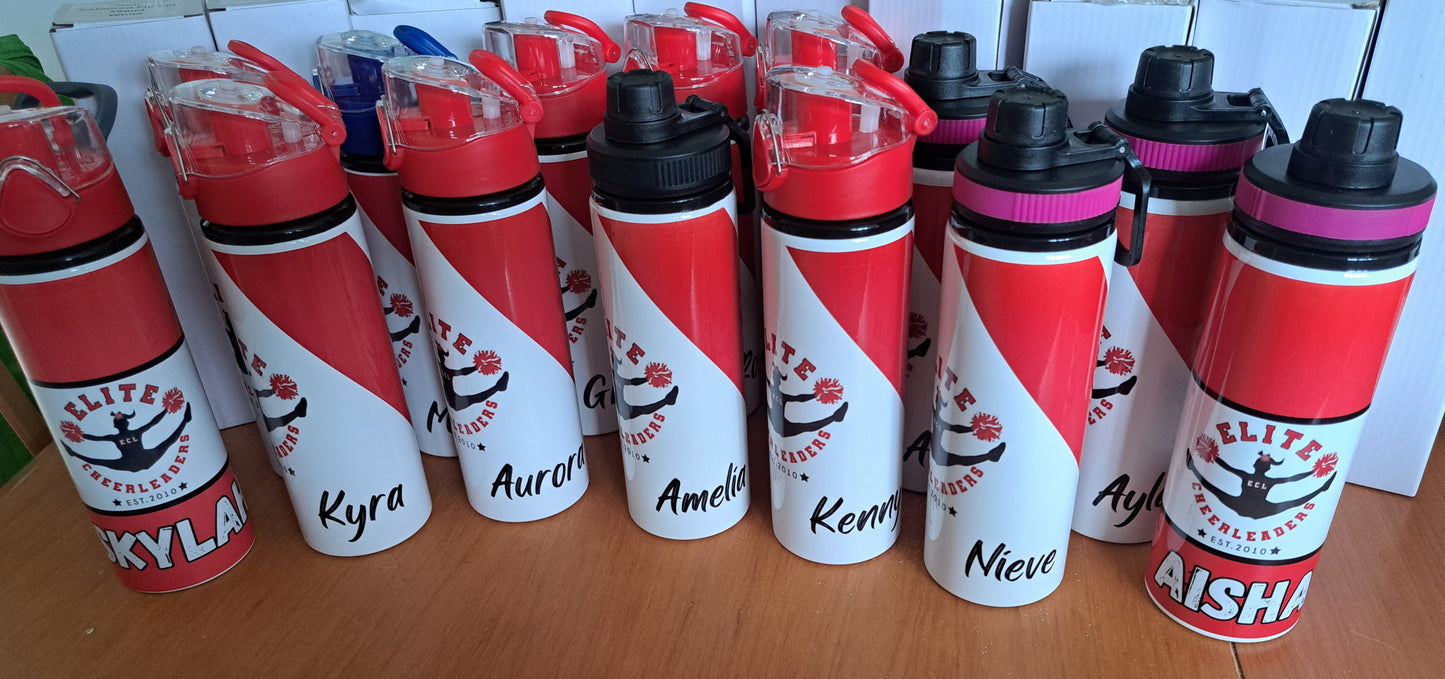 850ml personalised water bottle