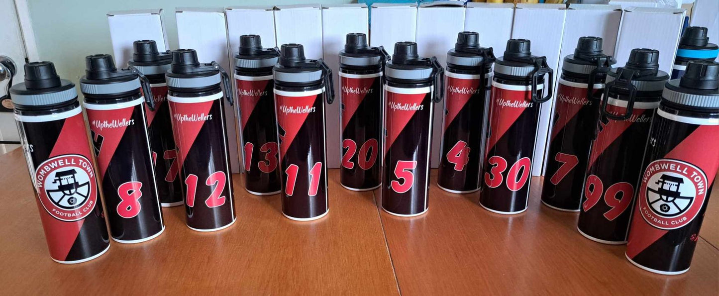 850ml personalised water bottle