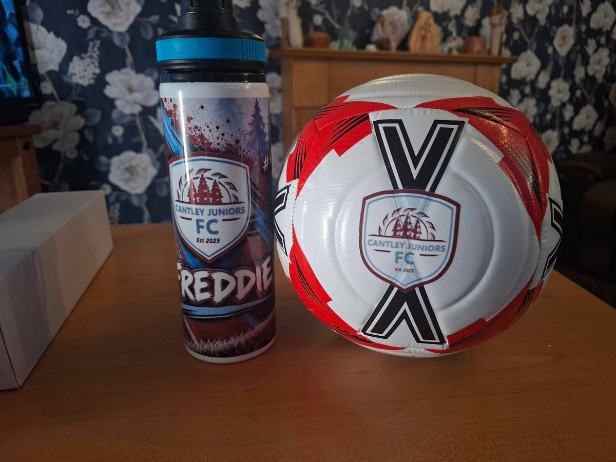 Personalised Mitre Footballs (with 2 images)