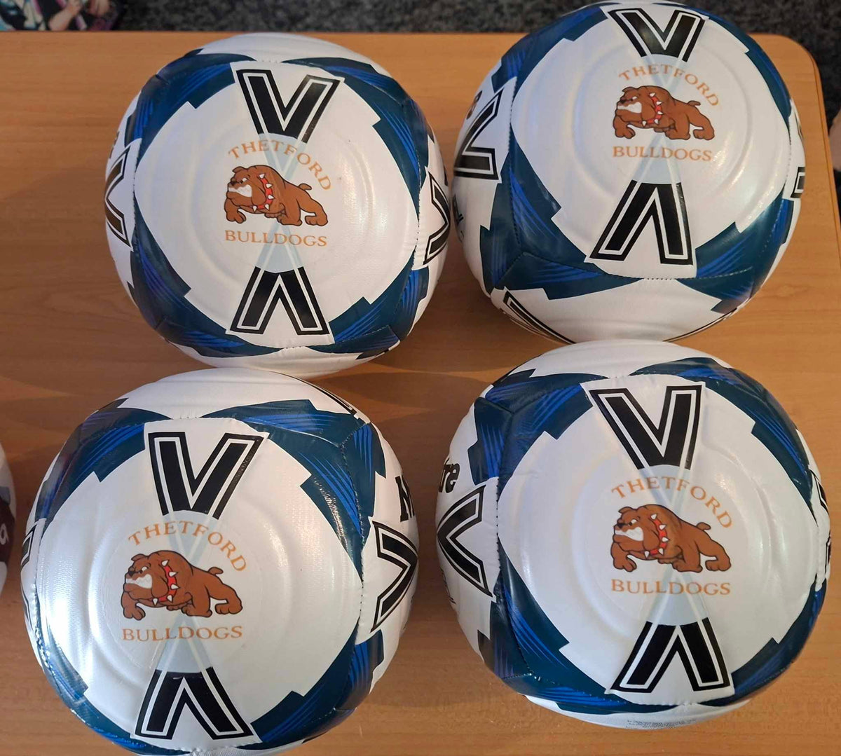 Personalised Mitre Footballs (with 2 images)