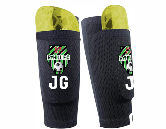 Shin pad socks