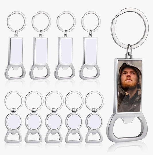 Keyring/ bottle opener.