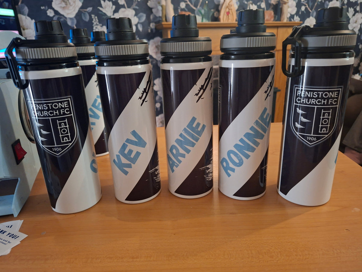 850ml personalised water bottle