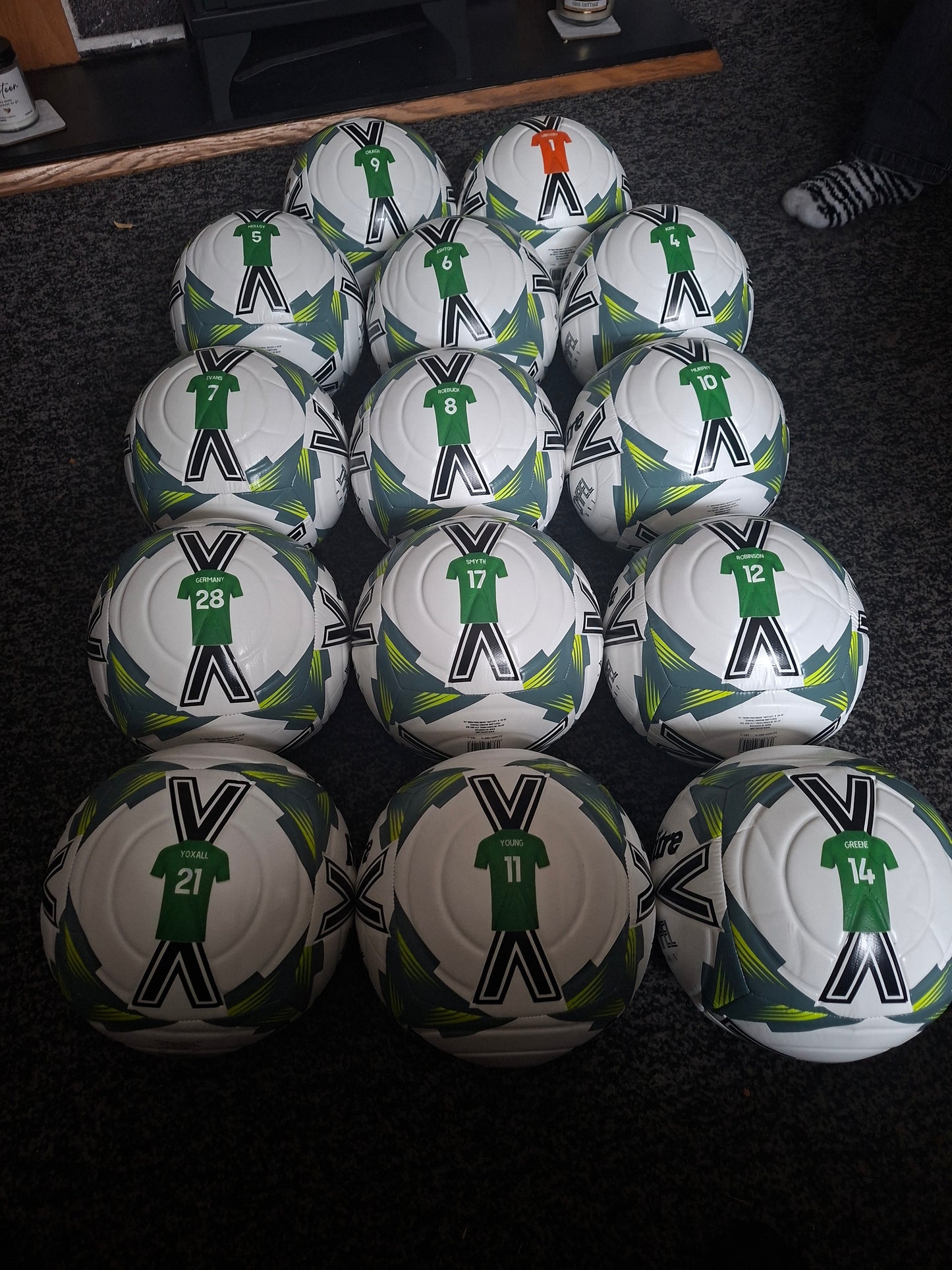 Personalised Mitre Footballs (with 2 images)