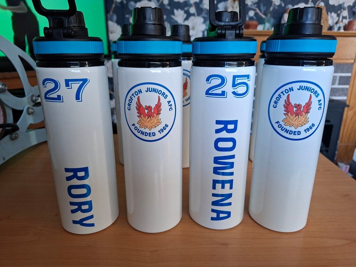 850ml personalised water bottle