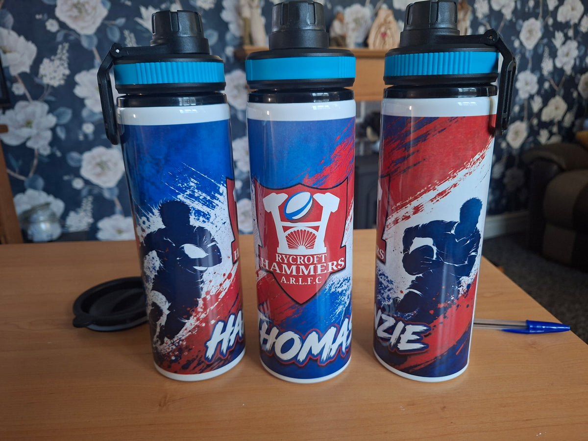 850ml personalised water bottle