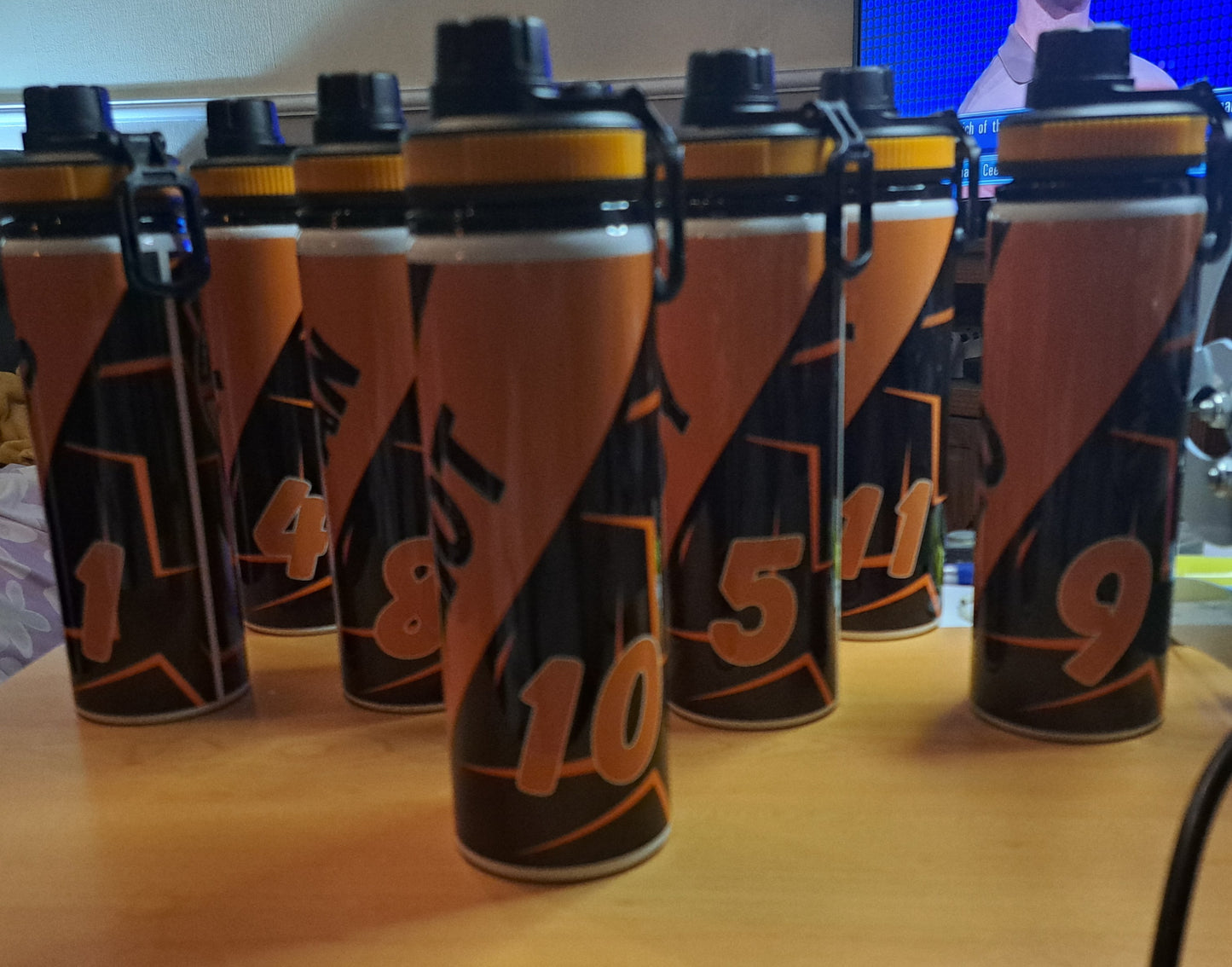 850ml personalised water bottle