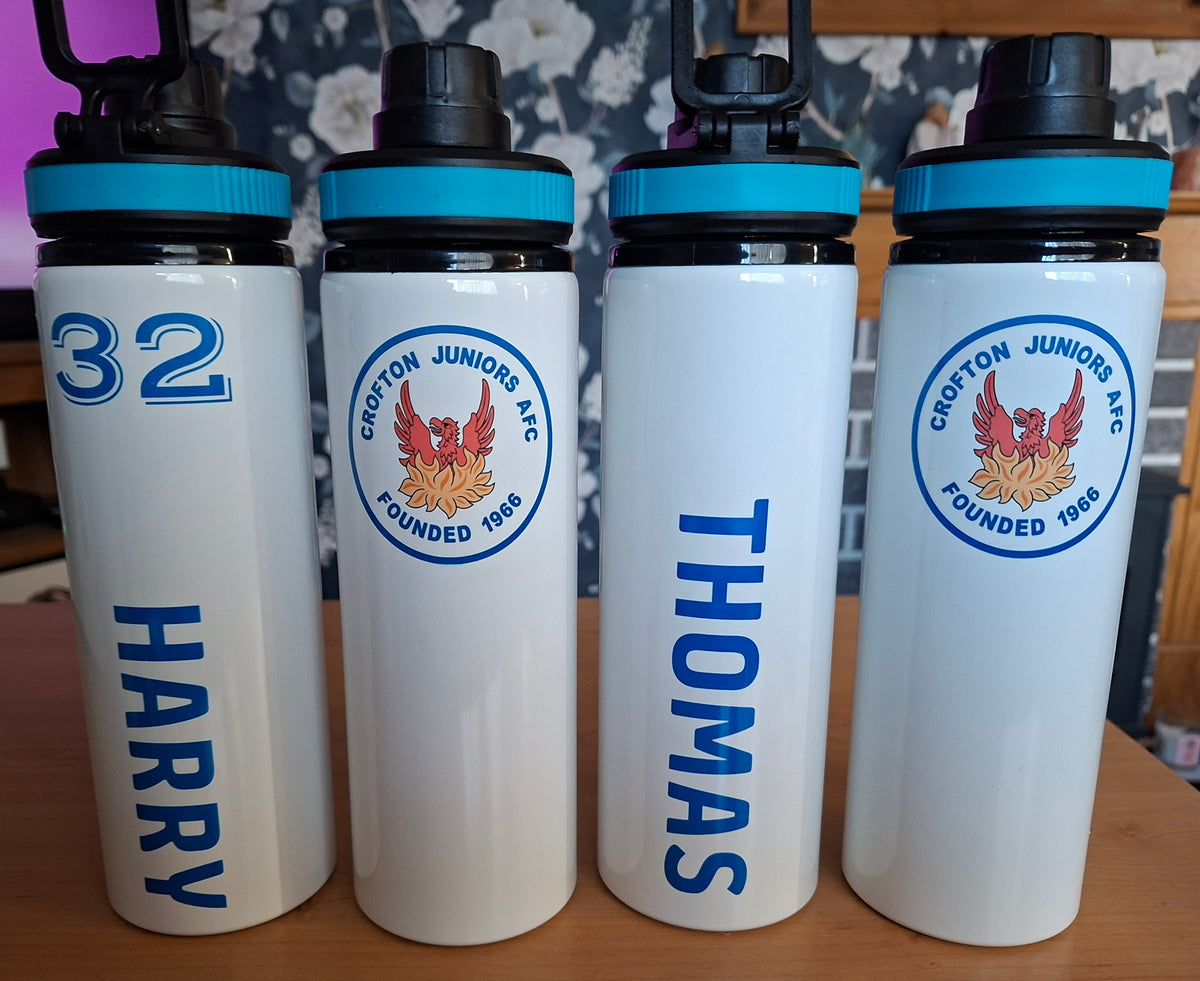 850ml personalised water bottle