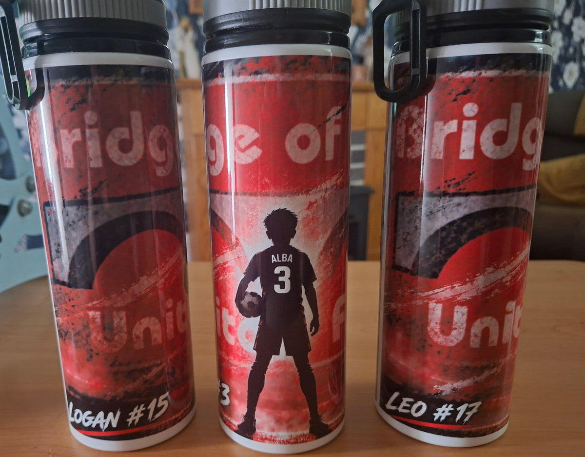 850ml personalised water bottle