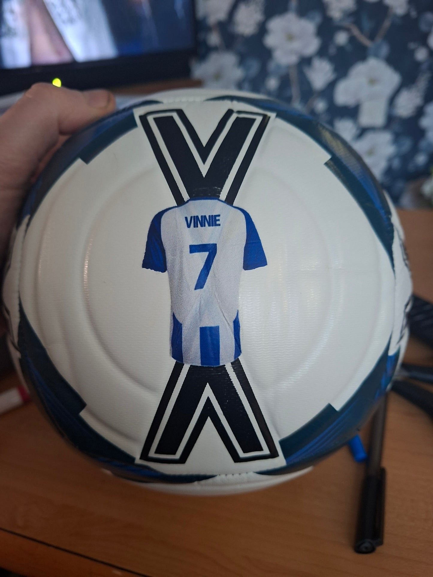 Personalised Mitre Footballs (with 2 images)